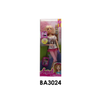  Játékbaba bőrönddel BA3024
