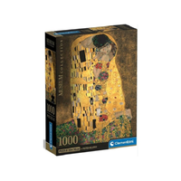 Clementoni Klimt: A csók Museum Collection 1000db-os puzzle poszterrel - Clementoni