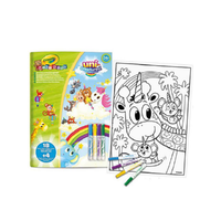 Crayola Crayola: Mini Kids maxi kifestő és filctoll készlet - Állatkornis