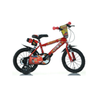 Dino Bikes Cars piros gyerek bicikli 14-es méretben - Dino Bikes kerékpár