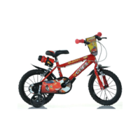 Dino Bikes Cars piros gyerek bicikli 16-os méretben - Dino Bikes kerékpár