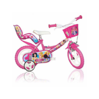 Dino Bikes Princess rózsaszín gyerek bicikli 12-es méretben - Dino Bikes kerékpár