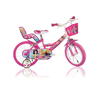 Dino Bikes Princess rózsaszín gyerek bicikli 14-es méretben - Dino Bikes kerékpár