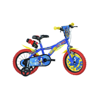 Dino Bikes Sonic kék-sárga gyerek bicikli 14-es méretben - Dino Bikes kerékpár