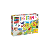 Lisciani Giochi Montessori Maxi Farm logikai játékszett