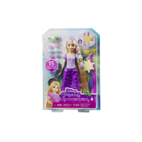 Mattel Disney Hercegnők: Aranyhaj hajvarázs hercegnő baba kiegészítőkkel - Mattel