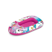 Mondo Toys Rózsaszín Unikornis mintás felfújható csónak 112cm - Mondo Toys