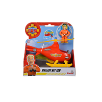 Simba Toys Sam a tűzoltó: Wallaby helikopter Tom figurával - Simba Toys