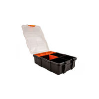 Delock Delock Rendező doboz 11 egységgel, 220 x 155 x 60 mm méretben, narancs és fekete