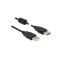 Delock Delock USB 2.0-s kábel A-típusú csatlakozódugóval > USB 2.0-s, A-típusú csatlakozódugóval, 0,5 m, fe