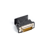 LANBERG LANBERG DVI-I(M)(24+5) DUAL LINK->VGA(F) ADAPTER FEKETE