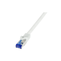 LogiLink Logilink Patch kábel Ultraflex, Cat.6A, S/FTP, fehér, 0,25 m