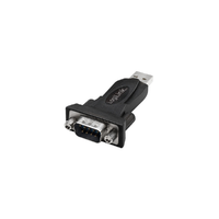 LogiLink LogiLink USB 2.0 adapter, USB-A/M DB9/M (RS232), Win 11, fekete