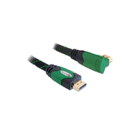 Delock Delock High Speed HDMI-kábel típusú Ethernet HDMI A dugós > HDMI A dugós derékszögű 4K 1 m