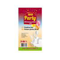 Tuti Tuti party műanyag pohár 2db 20db-os kiszerelésben