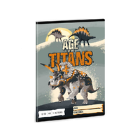 Ars Una Ars Una: Age of Titans dinoszauruszos 3. osztályos vonalas füzet 32 lapos A/5
