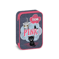 Ars Una Ars Una: Think Pink többszintes kihajtható tolltartó 15,5x22,5x4,5cm