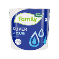 Tento Tento family super aqua papírtörlő 2tekercs 2rétegű 2x45L
