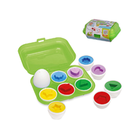 Simba Toys ABC színes tojásos formaválogató 6 db tojással - Simba Toys