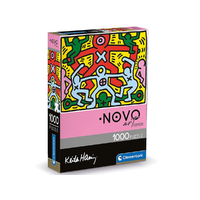 Clementoni Novo Art: Keith Haring - Cím nélküli festmény 1000 db-os puzzle - Clementoni
