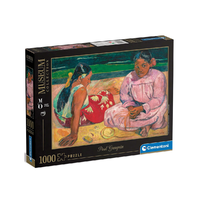 Clementoni Museum Collection: Paul Gauguin Tahiti nők a tengreparton 1000 db-os puzzle - Clementoni