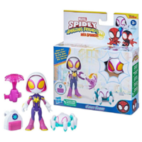 Hasbro Pókember: Póki és csodálatos barátai - Ghost Spider 10cm-es akciófigura kiegészítőkkel - Hasbro