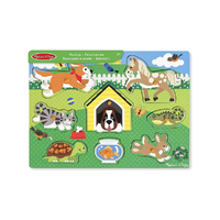 Melissa & Doug Állatos fa készségfejlesztő játék - Melissa & Doug