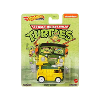 Mattel Hot Wheels: Premium Real Rides Tini Nindzsa Teknőcök Party Wagon kisautó 1/64 - Mattel