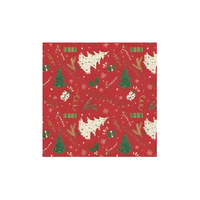 Cardex Csomagolópapír piros karácsonyi mintával 200x70cm