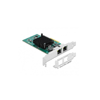 Delock DELOCK PCI-E x4 Bővítőkártya > 2x RJ45 Gigabit LAN i82576