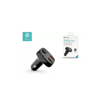 DEVIA DEVIA BLUETOOTH FM-TRANSMITTER/SZIVARGYÚJTÓ TÖLTŐ - 2XUSB + MP3/WMA/WAV/FLAC + PENDRIVE/TF-KÁRTYAOLVASÓ - BLACK