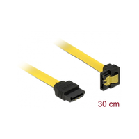 Delock DELOCK kábel SATA 6 Gb/s egyenes-90 fok le 30cm sárga