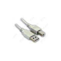 Wiretek WIRETEK kábel USB Összekötő A-B, 5m, Male/Male