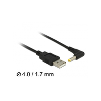 Delock DELOCK tápkábel USB > DC 4.0 x 1.7mm male 90 fokos 1.5m