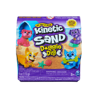 Spin Master Kinetic Sand: Doggie Dig homokgyurma szett 170g meglepetés figurával - Spin Master