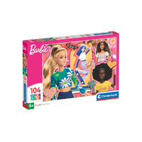 Clementoni Csodálatos Barbie babák 104db-os Supercolor puzzle - Clementoni