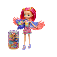 Mattel Enchantimals: Sunshine Beach - Trippi Toucan baba és Canopy a tukán - Mattel