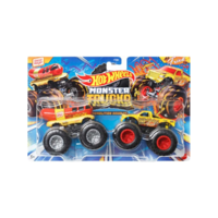 Mattel Hot Wheels Monster Trucks: Demolition Doubles Oscar Mayer vs All Fried Up 2db-os monster kisautó szett 1/64 - Mattel