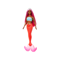 Mattel Barbie Dreamtopia: Sellő baba rózsaszín hajjal és korallszínű uszonnyal - Mattel