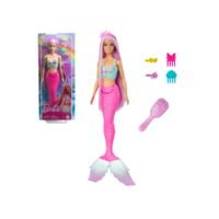 Mattel Barbie Dreamtopia: Varázslatos frizura sellő baba 2024 - Mattel