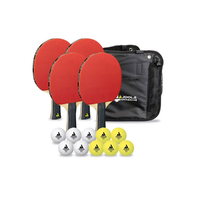 Spartan Sport Joola Quattro pingpong ütő és labda szett tárolóban - Spartan