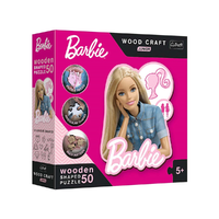 Trefl Wood Craft Junior: Csodálatos Barbie baba fa puzzle 50db-os - Trefl