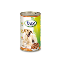 Dax Dax csirke kutyakonzerv felnőtt kutyák számára 1240g