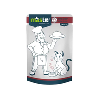 Master Cat Master cat húsos alutasakos macskaeledel 80g