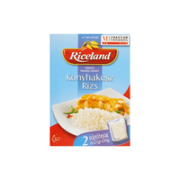 Riceland Riceland "A" minőségű hántolt, hosszú szemű, konyhakész rizs 2x125 g