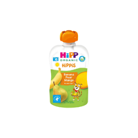 HiPP HiPP HiPPiS BIO banán körte-mangó gyümölcspép 4 hónapos kortól 100 g