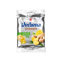 Verbena Verbena Light töltött cukorka édesítőszerekkel, gyömbérrel és C vitaminnal 60 g