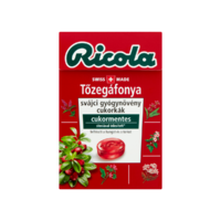Ricola Ricola 40g gyógynövény cukorka tőzegáfonya