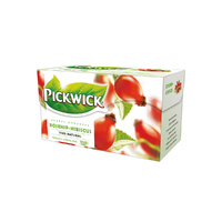 Pickwick Pickwick Herbal Goodness csipkebogyó tea hibiszkusszal 50 g