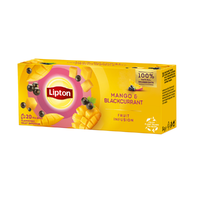 Lipton Lipton fruit infusion mangó és feketeribizli ízesítésű tea 20db 34g